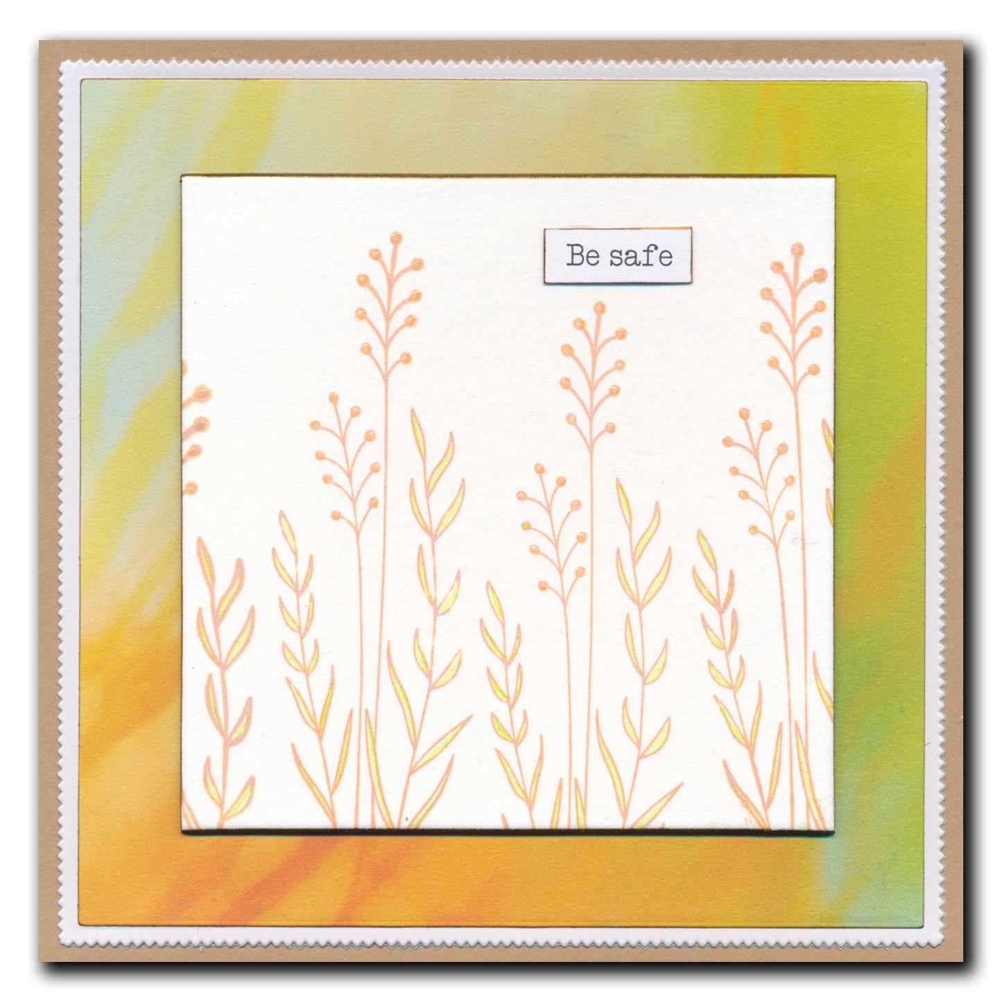 Meadow Grasses A5 Square Stamp Set