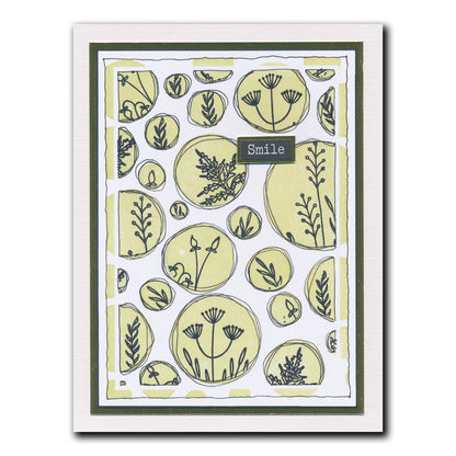 Meadow Grasses A5 Square Stamp Set