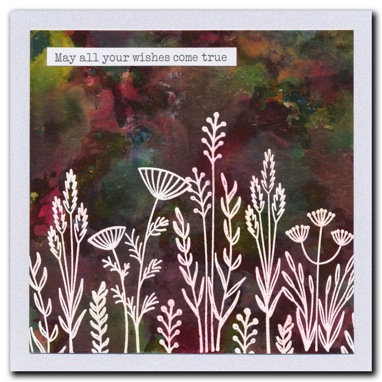 Meadow Grasses A5 Square Stamp Set