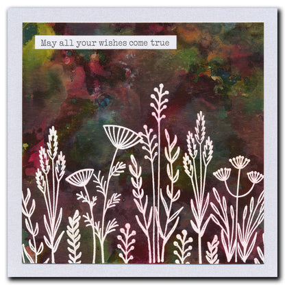 Meadow Grasses A5 Square Stamp Set