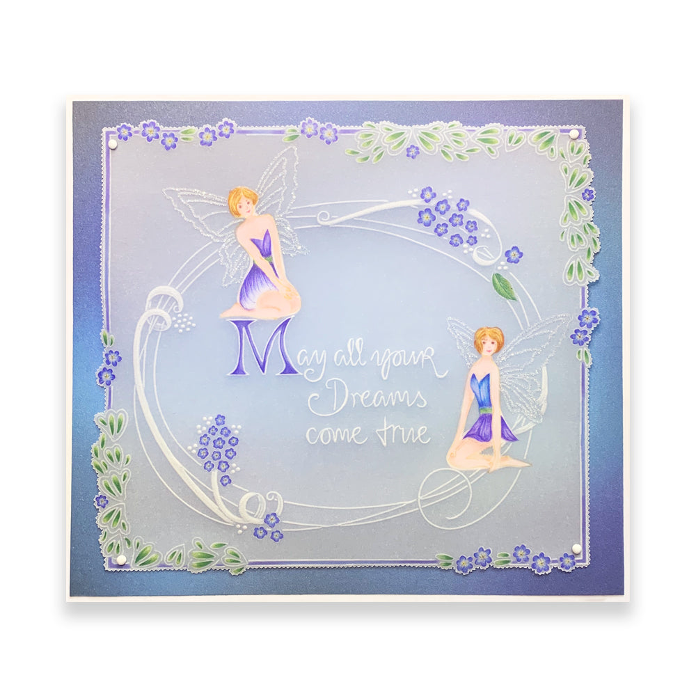 Mel's Magic Moments A5 Square Groovi Plate