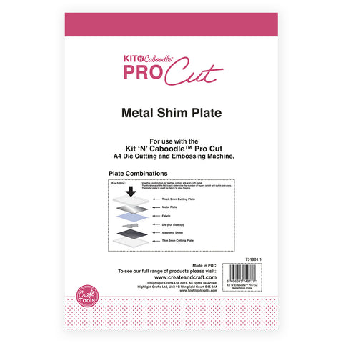 Kit ‘N’ Caboodle Pro Cut - Metal Shim Plate