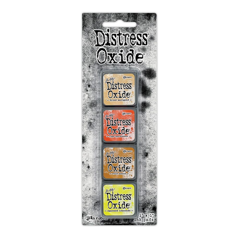 Mini Distress Oxide Ink Pads - Kit 8 - Dried Marigold