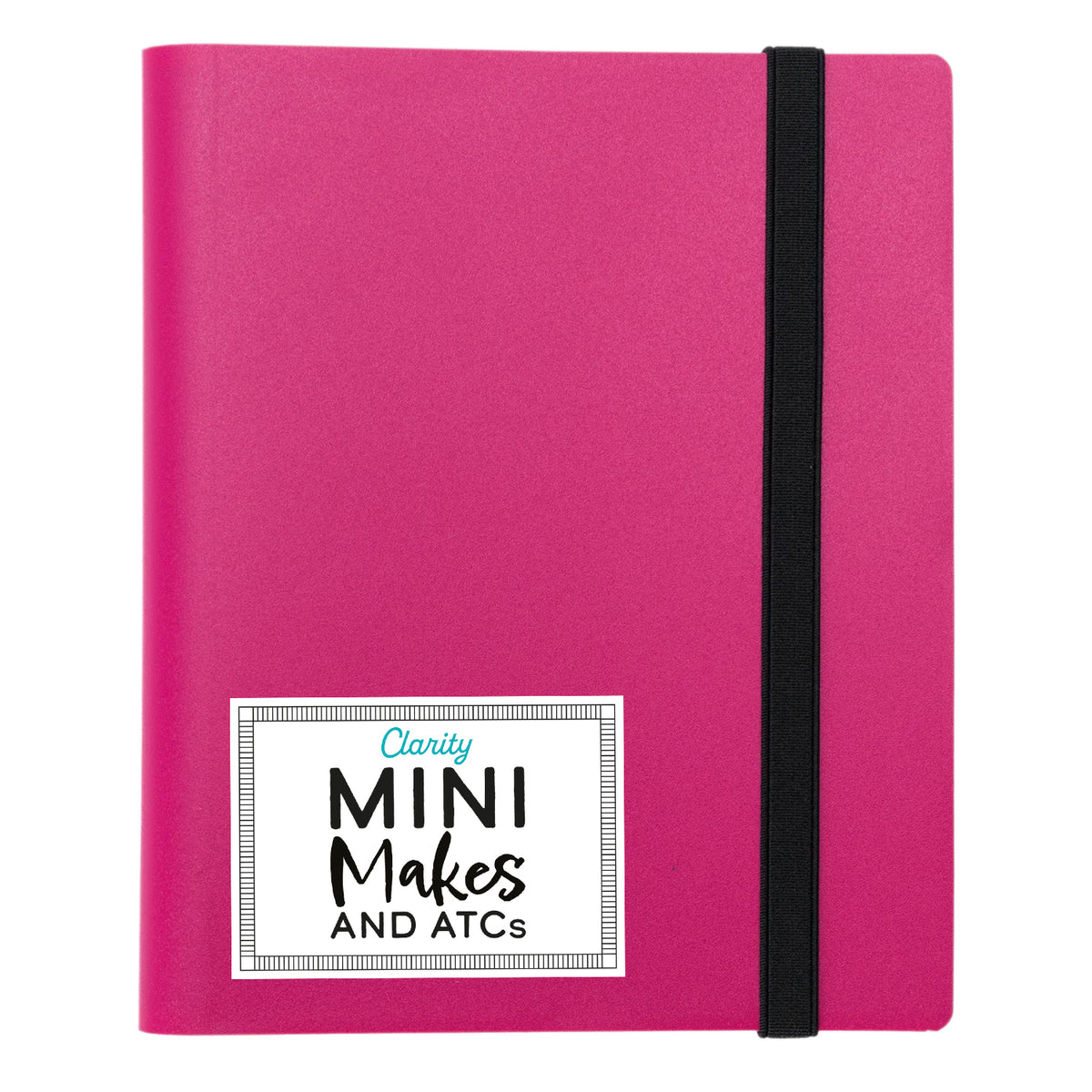 Small Notebook Folder Clarity Mini Makes Storage Folder - Pink – Clarity Crafts