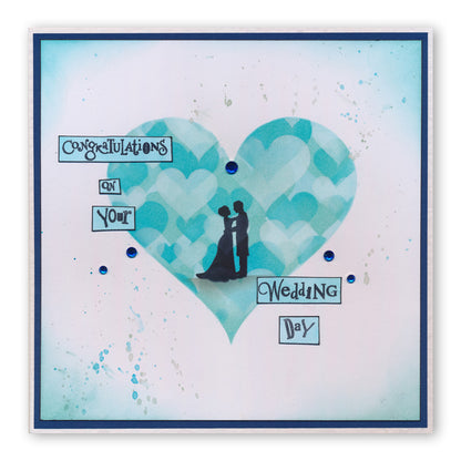 Mini Word Chains 03 & 04 - Birthday & Wedding Stamp Set