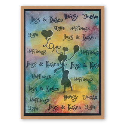 Mini Word Chains 15 & 16 - Hugs & Kisses & Get Well Soon Stamp Set