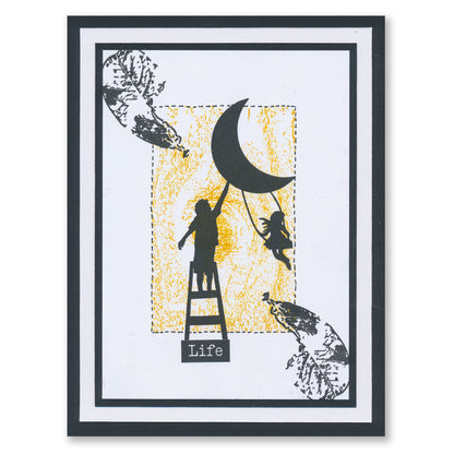 Trees - Nature - Mixed Impressions A5 Stamp Set