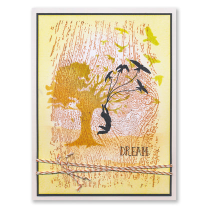 Trees - Nature - Mixed Impressions A5 Stamp Set
