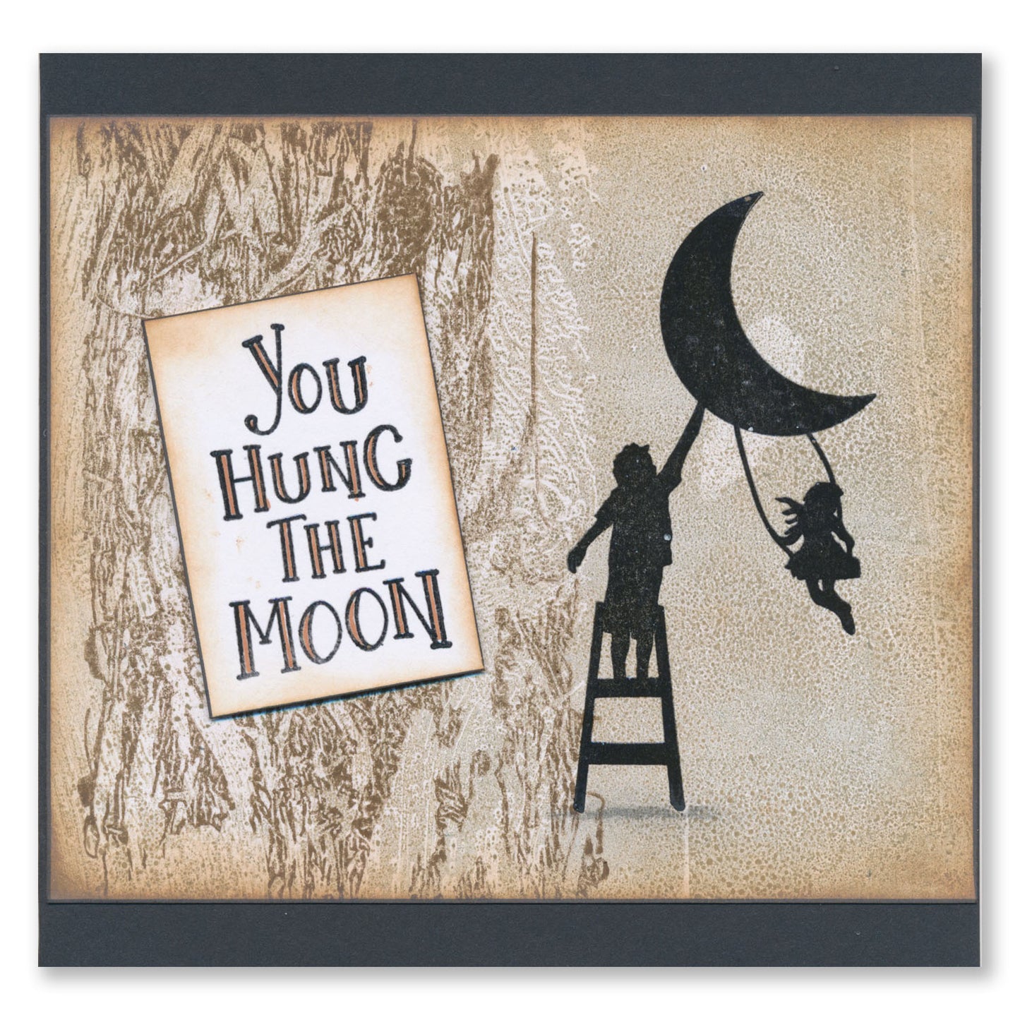 Trees - Nature - Mixed Impressions A5 Stamp Set