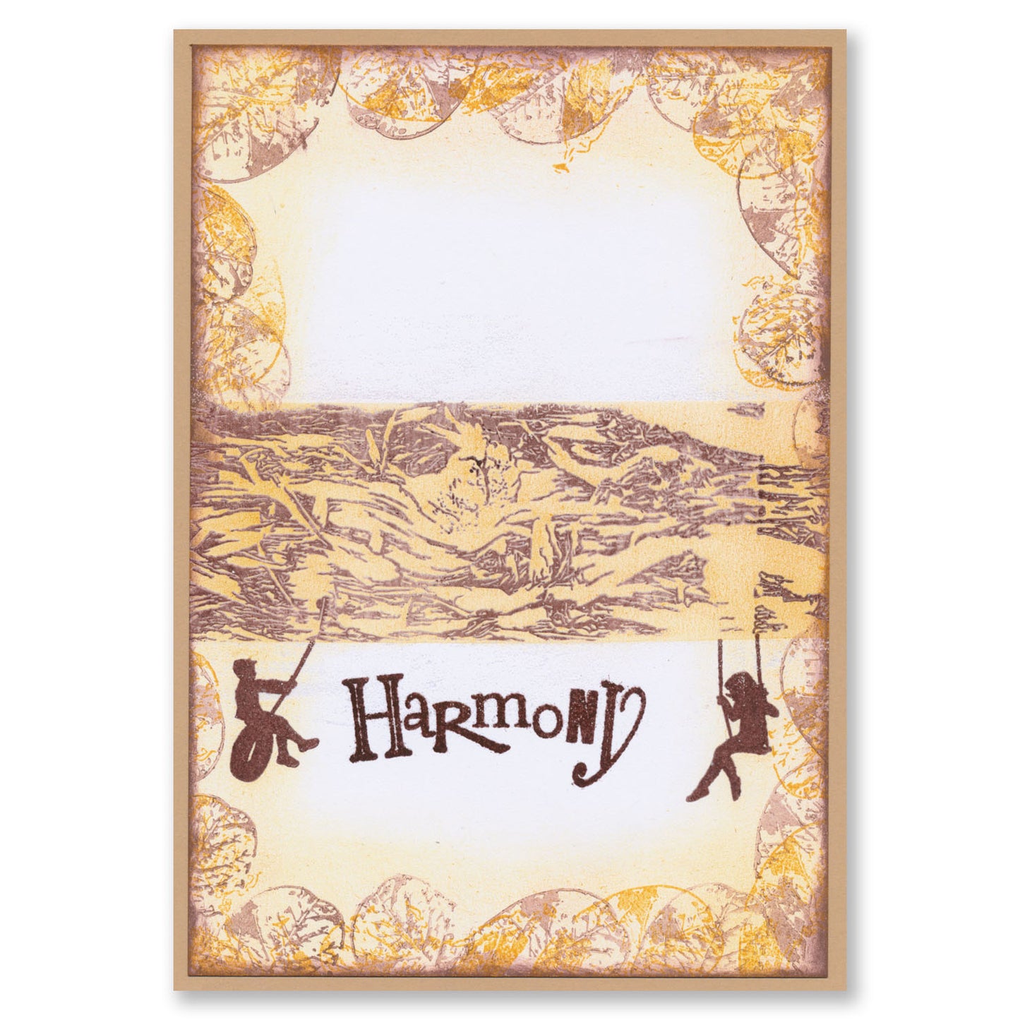 Trees - Nature - Mixed Impressions A5 Stamp Set