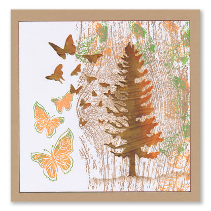 Trees - Nature - Mixed Impressions A5 Stamp Set