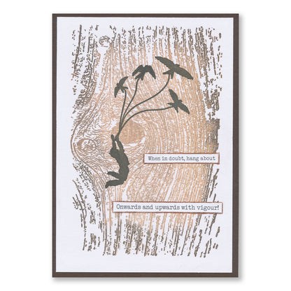 Trees - Nature - Mixed Impressions A5 Stamp Set