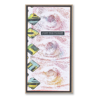 Trees - Nature - Mixed Impressions A5 Stamp Set