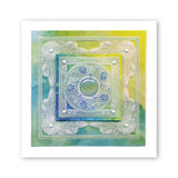 Tina’s Circles & Squares Parchlets A6 Square Groovi Plate Collection