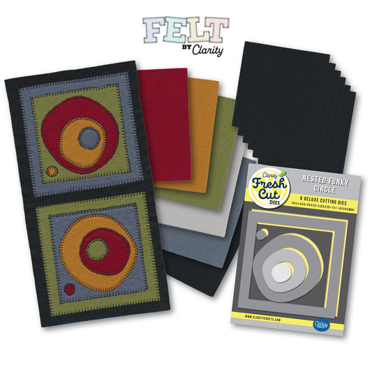Felt by Clarity - Funky Circle Tile Kit