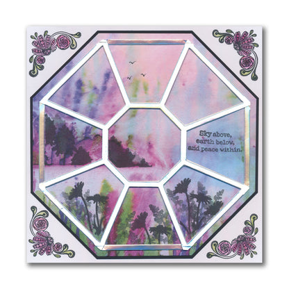 Abstract Layout 5 Aperture Die