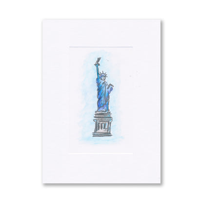 Barbara's Triangle People & Sketchy London, Paris & New York A5 Stamp Duo