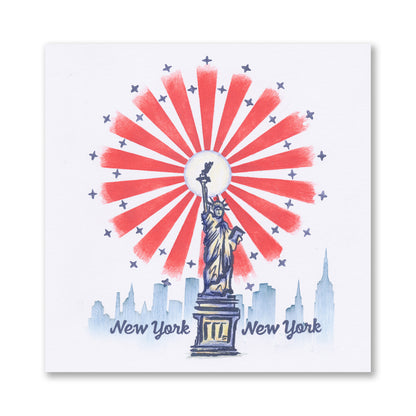 Barbara's Triangle People & Sketchy London, Paris & New York A5 Stamp Duo