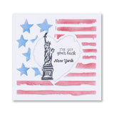 Barbara's Triangle People & Sketchy London, Paris & New York A5 Stamp Duo