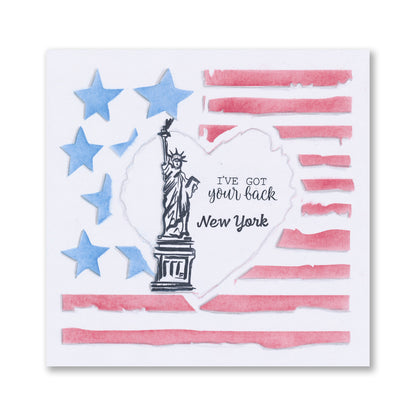 Barbara's Sketchy London, Paris & New York A5 Stamp Set