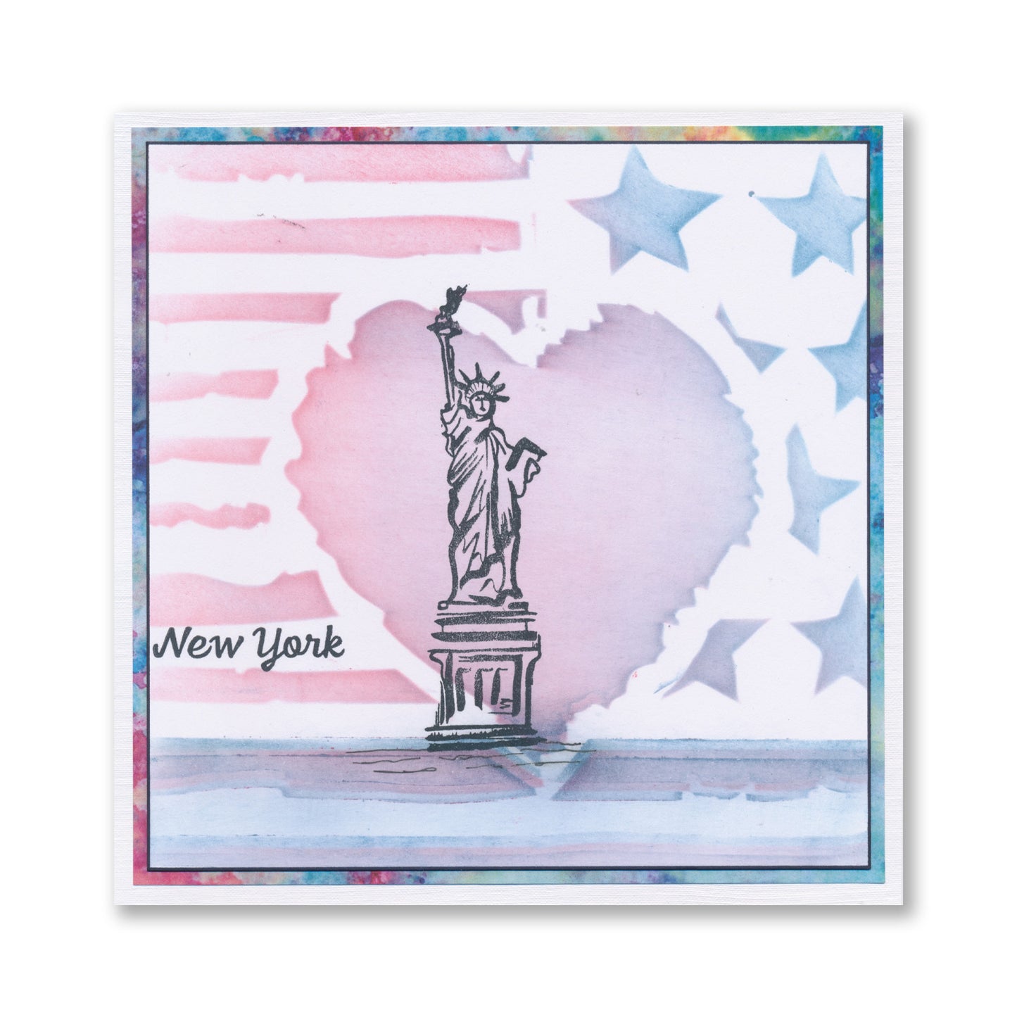 Barbara's Sketchy London, Paris & New York A5 Stamp Set