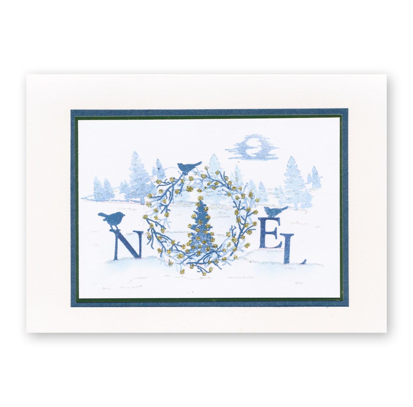 Peace & Noel Framer A5 Square Stamp & Mask Set Duo