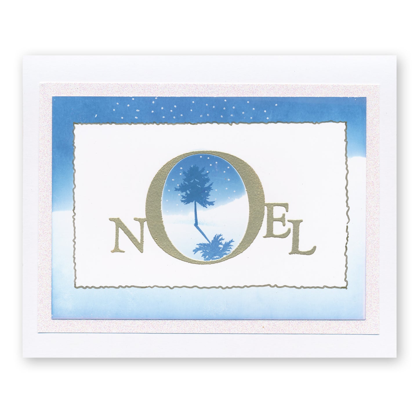 Peace & Noel Framer A5 Square Stamp & Mask Set Duo