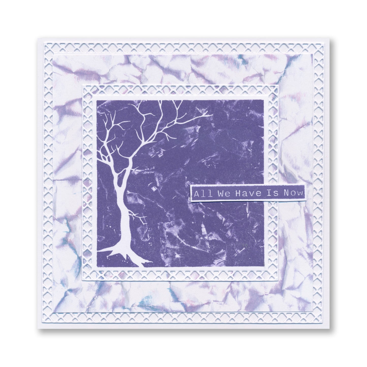 Square Tree Aperture - One Day at a Time A6 Stamp Set