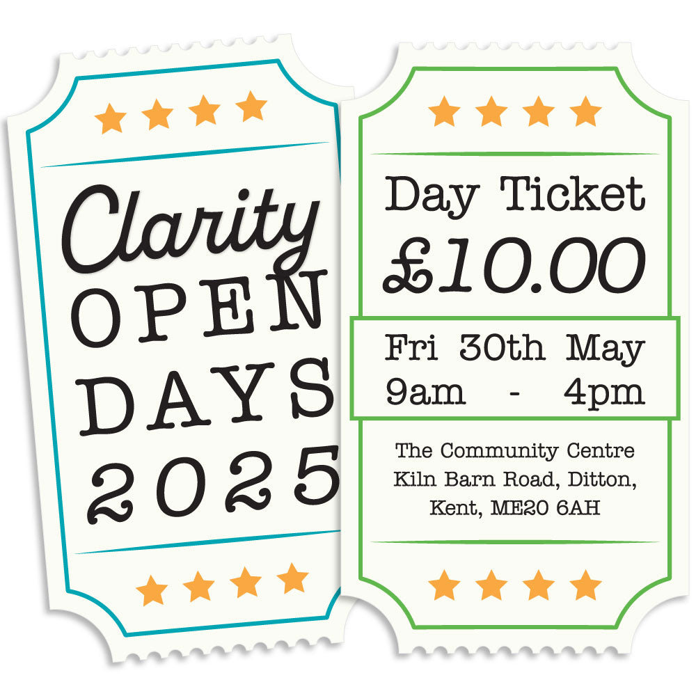 Clarity Open Day in Ditton (Nr Maidstone, Kent) - Friday 30th May 2025