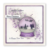 Snow Globe Outline A6 Stamp & Mask Set