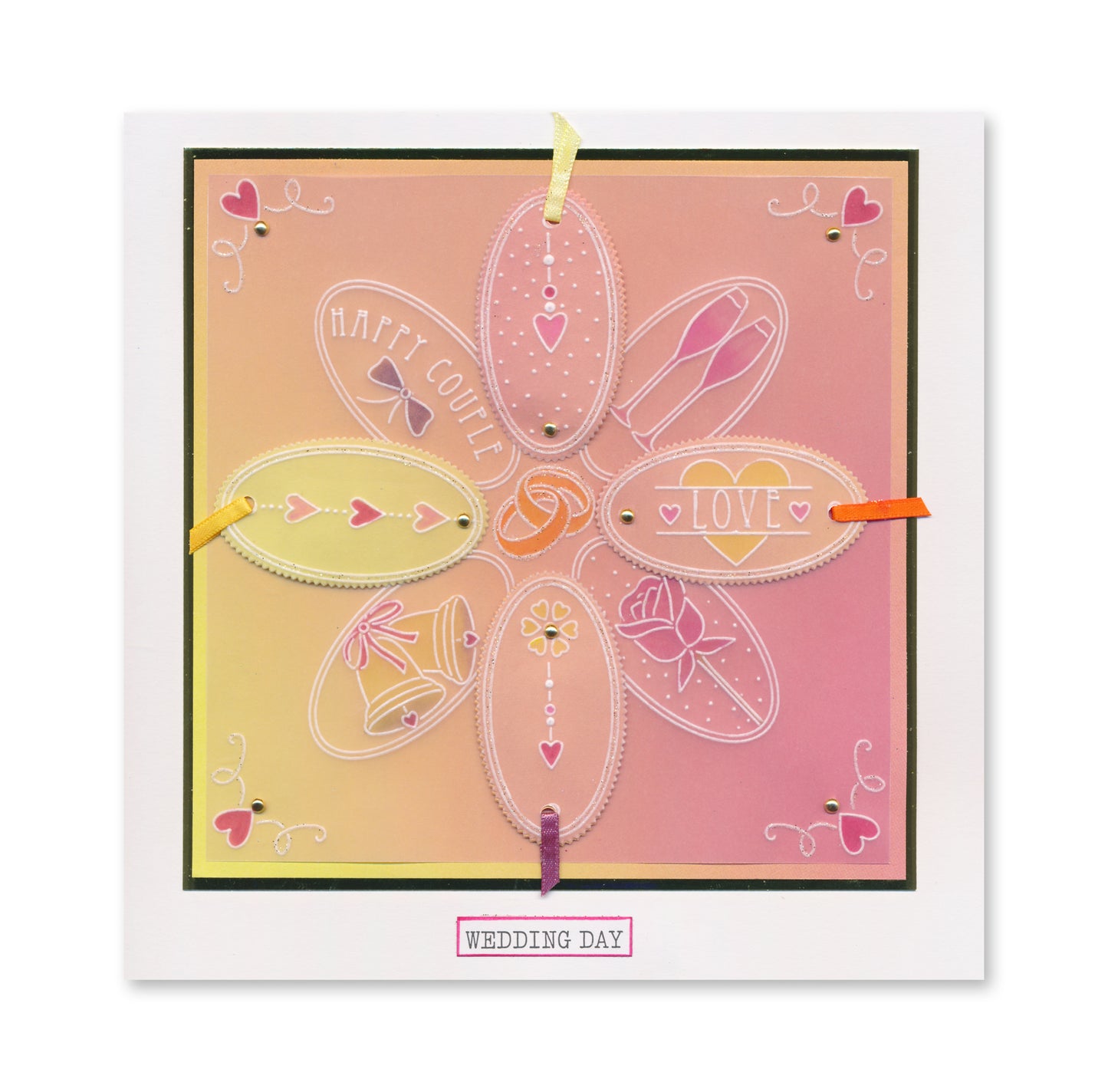 Jazz's Toppers & Tags A4 Square Groovi Plate Collection