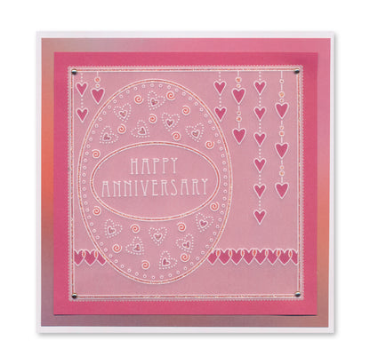 Jazz's Toppers & Tags A4 Square Groovi Plate Collection