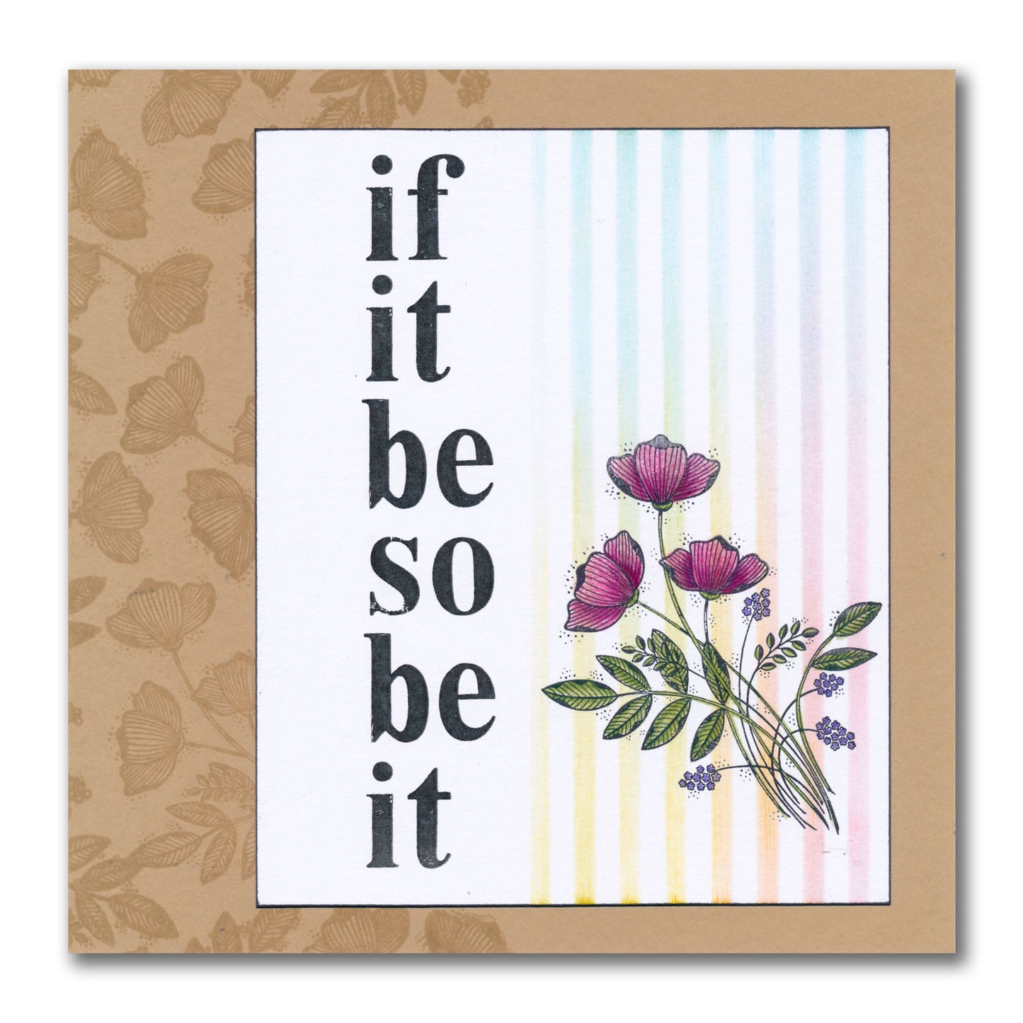 Set 1 - Quotes - One Day at a Time - Printed Postcards