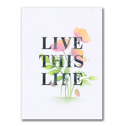 Set 3 - Quotes - Our Happy Place - Printed Postcards