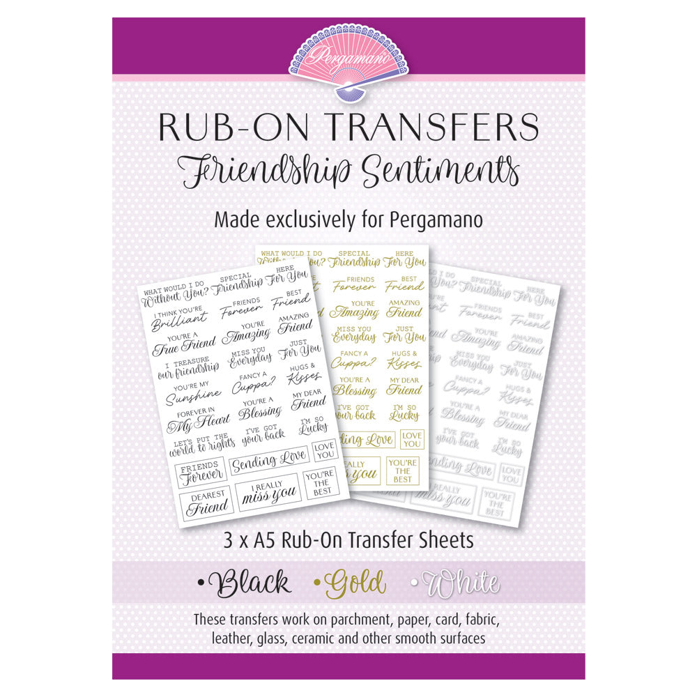 Rub-On Transfers - Friendship Sentiments