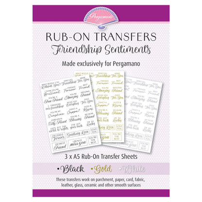 Rub-On Transfers - Friendship Sentiments