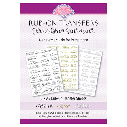 Rub-On Transfers - Friendship Sentiments
