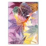 Pinky Gray - Vibrant - Botanical Monoprint Greeting Cards & Envelopes