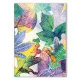 Pinky Gray - Vibrant - Botanical Monoprint Greeting Cards & Envelopes