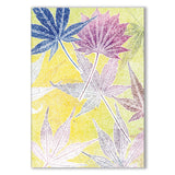 Pinky Gray - Radiant - Botanical Monoprint Greeting Cards & Envelopes