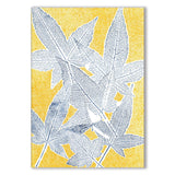 Pinky Gray - Radiant - Botanical Monoprint Greeting Cards & Envelopes