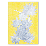 Pinky Gray - Radiant - Botanical Monoprint Greeting Cards & Envelopes