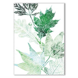 Pinky Gray - Antique - Botanical Monoprint Greeting Cards & Envelopes