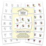 Festive Pixies - Pocket Poppets Card Toppers