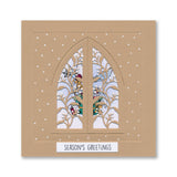 Decorative Panel Windows & Doors Die Set, Magnetic Sheet & Pocket Poppet Card Toppers Collection