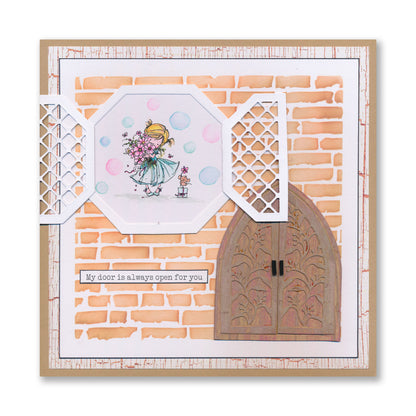 Pretty Flowers - Pocket Poppets Card Toppers