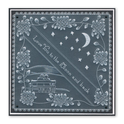 Panoramic - Vista A5 Square Groovi Plate