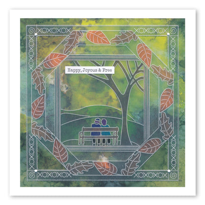 Panoramic - Vista A5 Square Groovi Plate