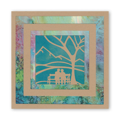 Panoramic Aperture 7" x 7" Stencil Collection