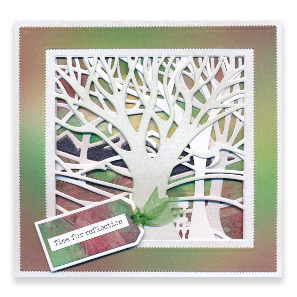 Panoramic - Three Trees - Aperture Clarity Fresh Cut Die